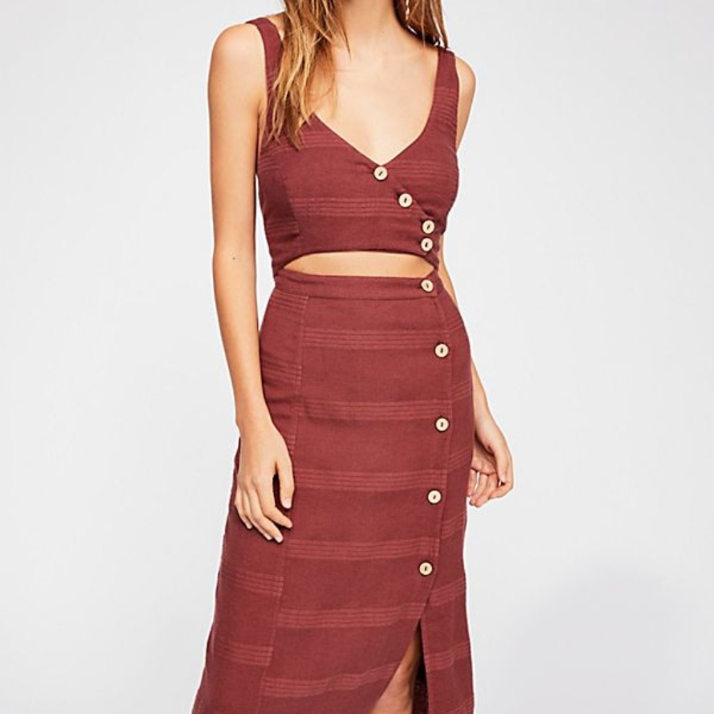 Free People Ultraviolet Midi